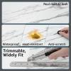 image:imageArt3d Peel and Stick Floor Tile 10Pack 12 x 12in Covers 10 Sqft Waterproof Vinyl Flooring Tiles Self Adhesive for Kitchen Bathroom amp Bedroom  White Grey Vein MarbleGray Marble