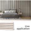 image:imageArt3d Wood Slat Acoustic Panels Set of 4  3D Fluted SoundAbsorbing Panels for Walls amp Ceilings Cream OakWhite Elm