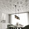 image:imageArt3d Drop Ceiling Tiles 24x24 in White 12Pack 48 Sqft 3D Wainscoting Panels Glue Up 2x2White
