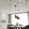 image:imageArt3d Drop Ceiling Tiles 24x24 in White 12Pack 48 Sqft 3D Wainscoting Panels Glue Up 2x2White
