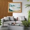 image:imageArt3d Acoustic Lightweight Slat Wall Panel Waterproof Wood Textured Wainscoting Panel Samples Pack  5 ColorsTeak
