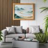 image:imageArt3d Acoustic Lightweight Slat Wall Panel Waterproof Wood Textured Wainscoting Panel Samples Pack  5 ColorsWalnut