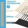 image:imageArt3d Acoustic Lightweight Slat Wall Panel Waterproof Wood Textured Wainscoting Panel Samples Pack  5 ColorsWhite Elm