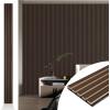image:imageArt3d Wood Slat Acoustic Panels Set of 4  3D Fluted SoundAbsorbing Panels for Walls amp Ceilings Natural OakDark Walnut