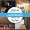 image:imageArt3d Wood Slat Acoustic Panels Set of 4  3D Fluted SoundAbsorbing Panels for Walls amp Ceilings Natural OakNatural Oak