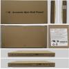 image:imageArt3d Wood Slat Acoustic Panels Set of 4  3D Fluted SoundAbsorbing Panels for Walls amp Ceilings Natural OakWalnut Brown