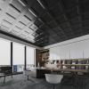 image:imageArt3d Drop Ceiling Tiles 12 Pack 2ft x 2ft PVC Glueup Ceiling Tiles 24x24 Wall Tiles for Indoor Decor Home Office Coffee Shop Restaurant Gym Covers 48 Sq Ft Square BlackSquare Black