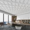 image:imageArt3d Drop Ceiling Tiles 12 Pack 2ft x 2ft PVC Glueup Ceiling Tiles 24x24 Wall Tiles for Indoor Decor Home Office Coffee Shop Restaurant Gym Covers 48 Sq Ft Square BlackWhite