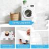 image:imageArt3d Peel and Stick Black with Silver Grout Wall Tiles  10Pack of 12 x12 Thickened Design Backsplash SelfAdhesive Tile for Kitchen amp Bathroom DecorWhite Stone Marble