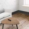 image:imageArt3d 20ft Vinyl Wall Baseboard Trim Peel and Stick for Wall Edges Furniture Decoration Wall Molding Trim BlackBaseboard Matt Black