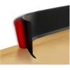 image:imageArt3d 20ft Vinyl Wall Baseboard Trim Peel and Stick for Wall Edges Furniture Decoration Wall Molding Trim BlackBaseboard Matt Black