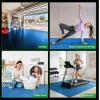 image:imageArt3d 6 Pack 24 x 24 EVA Interlocking Exercise Mats 12 Thick Foam Puzzle Flooring for Workout Gym Equipments Training Areas 24 SqFT BlackBlue