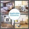 image:imageArt3d Peel and Stick Floor Tile 60Pack 12 x 12in Covers 60 Sqft Waterproof Vinyl Flooring Tiles Self Adhesive for Kitchen Bathroom amp Bedroom  Gray MarbleBlackWhite Marble