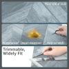 image:imageArt3d Peel and Stick Vinyl Floor Tiles 10Pack 12 x 12 inch Self Adhesive Waterproof Flooring Wood Planks for Kitchen Dining Room Bedrooms Cover 10 Sq Ft Taupe AshHerringbone  Grey