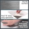 image:imageArt3d Peel and Stick Vinyl Floor Tiles 10Pack 12 x 12 inch Self Adhesive Waterproof Flooring Wood Planks for Kitchen Dining Room Bedrooms Cover 10 Sq Ft Taupe AshGrey Oak