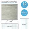 image:imageArt3d Peel and Stick Vinyl Floor Tiles 10Pack 12 x 12 inch Self Adhesive Waterproof Flooring Wood Planks for Kitchen Dining Room Bedrooms Cover 10 Sq Ft Taupe AshWhiteWashed
