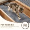 image:imageArt3d Stair Treads for Wooden Steps 15Pcs 8 X 30 X 03 Non Slip Stair Runner Rugs with Reusable Adhesive for Elders Kids and Dogs Machine Washable Peel and Stick Stair Treads Carpet BlackBlack