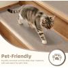 image:imageArt3d Stair Treads for Wooden Steps 15Pcs 8 X 30 X 03 Non Slip Stair Runner Rugs with Reusable Adhesive for Elders Kids and Dogs Machine Washable Peel and Stick Stair Treads Carpet BlackBeige
