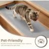 image:imageArt3d Stair Treads for Wooden Steps 15Pcs 8 X 30 X 03 Non Slip Stair Runner Rugs with Reusable Adhesive for Elders Kids and Dogs Machine Washable Peel and Stick Stair Treads Carpet BlackGray