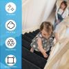 image:imageArt3d Stair Treads for Wooden Steps 15Pcs 8 X 30 X 03 Non Slip Stair Runner Rugs with Reusable Adhesive for Elders Kids and Dogs Machine Washable Peel and Stick Stair Treads Carpet BlackBlack