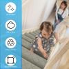 image:imageArt3d Stair Treads for Wooden Steps 15Pcs 8 X 30 X 03 Non Slip Stair Runner Rugs with Reusable Adhesive for Elders Kids and Dogs Machine Washable Peel and Stick Stair Treads Carpet BlackBeige
