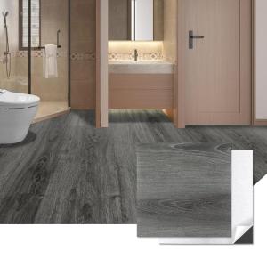 image:imageArt3d Peel and Stick Vinyl Floor Tiles 10Pack 12 x 12 inch Self Adhesive Waterproof Flooring Wood Planks for Kitchen Dining Room Bedrooms Cover 10 Sq Ft Taupe AshGrey Oak