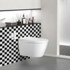 image:imageArt3d 10Pack HeavyDuty Peel and Stick Backsplash 12x12 Inch SelfAdhesive Wall Tile Stick on Kitchen Countertop SandstoneBlackWhite