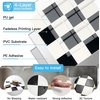 image:imageArt3d 10Pack HeavyDuty Peel and Stick Backsplash 12x12 Inch SelfAdhesive Wall Tile Stick on Kitchen Countertop SandstoneBlackWhite