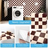 image:imageArt3d 10Pack HeavyDuty Peel and Stick Backsplash 12x12 Inch SelfAdhesive Wall Tile Stick on Kitchen Countertop SandstoneRedbrown and Warm White