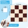 image:imageArt3d 10Pack HeavyDuty Peel and Stick Backsplash 12x12 Inch SelfAdhesive Wall Tile Stick on Kitchen Countertop SandstoneRedbrown and Warm White
