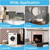 image:imageArt3d 10Pack HeavyDuty Peel and Stick Backsplash 12x12 Inch SelfAdhesive Wall Tile Stick on Kitchen Countertop SandstoneRedbrown and Warm White