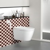 image:imageArt3d 10Pack HeavyDuty Peel and Stick Backsplash 12x12 Inch SelfAdhesive Wall Tile Stick on Kitchen Countertop SandstoneRedbrown and Warm White
