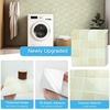 image:imageArt3d 10Pack HeavyDuty Peel and Stick Backsplash 12x12 Inch SelfAdhesive Wall Tile Stick on Kitchen Countertop SandstoneSandstone