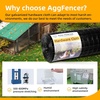 image:imageBlack Hardware Cloth 12 inch 48 x 100ft PVC Coated Wire Mesh Vinyl Coated Fence Welded Metal Chicken Wire Fencing Roll Garden Plant Fencing for Chicken Coop and Home ImprovementBlack