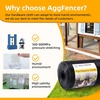 image:imageBlack Hardware Cloth 12 inch 48 x 100ft PVC Coated Wire Mesh Vinyl Coated Fence Welded Metal Chicken Wire Fencing Roll Garden Plant Fencing for Chicken Coop and Home ImprovementBlack