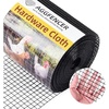 image:imageBlack Hardware Cloth 12 inch 48 x 100ft PVC Coated Wire Mesh Vinyl Coated Fence Welded Metal Chicken Wire Fencing Roll Garden Plant Fencing for Chicken Coop and Home ImprovementBlack