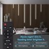 image:imageArt3d Dimmable LED Strip Light  Silicone Flexible Rope Lighting 6pcs Recessed Kit for Slat Wall Panel Bedroom DIY Home Decor  White Housing with Warm Light