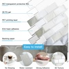 image:imageArt3d Peel and Stick Wall Tiles in Teal  10Pack of 12 x12 Thickened Design Backsplash SelfAdhesive Tile for Kitchen amp Bathroom DecorBeige  White