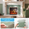 image:imageArt3d Peel and Stick Wall Tiles in Teal  10Pack of 12 x12 Thickened Design Backsplash SelfAdhesive Tile for Kitchen amp Bathroom DecorTeal