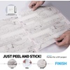 image:imageArt3d Peel and Stick Wall Tiles in Teal  10Pack of 12 x12 Thickened Design Backsplash SelfAdhesive Tile for Kitchen amp Bathroom DecorWhite Marble