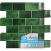 image:imageArt3d Peel and Stick Wall Tiles in Teal  10Pack of 12 x12 Thickened Design Backsplash SelfAdhesive Tile for Kitchen amp Bathroom DecorGreen