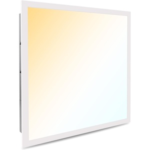 image:imageArt3d 2x2FT LED Flat Panel Light Selectable CCT 300040005000K 010V Dim 5500LM Flush Mount Ceiling Light ULampETL Listed 1 Pack