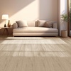image:imageArt3d 24 x 12 SPC ClickLock Floating Floor Tiles 24 Sq Ft 12Pack Luxury Look Flooring for Indoor Use Waterproof amp FireResistant GraphiteBeige