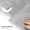 image:imageArt3d 24 x 12 SPC ClickLock Floating Floor Tiles 24 Sq Ft 12Pack Luxury Look Flooring for Indoor Use Waterproof amp FireResistant GraphiteGraphite