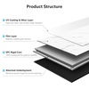 image:imageArt3d 24 x 12 SPC ClickLock Floating Floor Tiles 24 Sq Ft 12Pack Luxury Look Flooring for Indoor Use Waterproof amp FireResistant GraphiteMarble