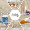 image:imageArt3d 24 x 12 SPC ClickLock Floating Floor Tiles 24 Sq Ft 12Pack Luxury Look Flooring for Indoor Use Waterproof amp FireResistant GraphiteWarm Brown