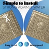 image:imageArt3d 48Pack PVC Drop Ceiling Tiles 192 SqFt 24x24 Decorative Panels for Home and Office 2ft x 2ft MultiPack Crisp White FinishGold