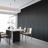 image:imageArt3d 8Pack 96 x 6 WPC Wall Panels 3D Wood Fluted Acoustic Accent Wall Paneling Mondern Wainscoting Panels for Interior Wall Decor Living Room Bedroom Office Covering 32 Sqft WalnutSteel Gray