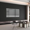 image:imageArt3d 8Pack 96 x 6 WPC Wall Panels 3D Wood Fluted Acoustic Accent Wall Paneling Mondern Wainscoting Panels for Interior Wall Decor Living Room Bedroom Office Covering 32 Sqft WalnutBlack