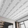 image:imageArt3d Decorative Drop Ceiling Tiles 2x4 ftQuick Install Decorative 3D PVC Ceiling Panels for Room and Commerical Decor12 Pack Covers 96 Sqft Rectangular WhiteSquare White